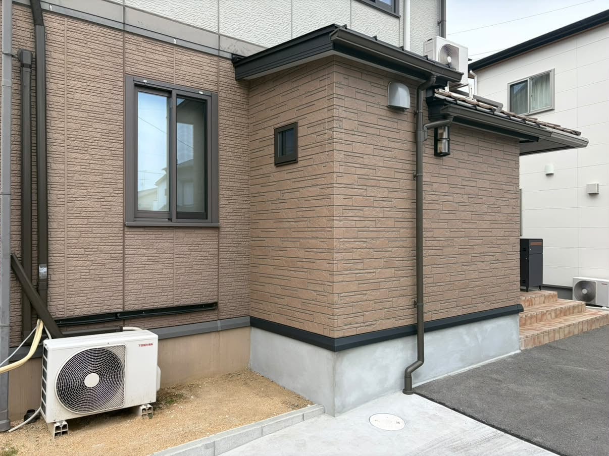 増築工事(外まわり)の施工写真